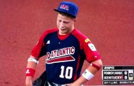 little league world series hard tag at first crying