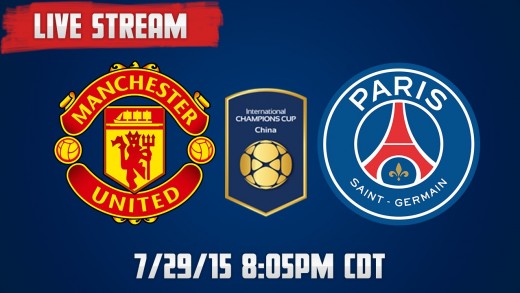 Manchester United vs Paris Saint-Germain 0-2 Full Match [HD] – ICC – 30.07.2015