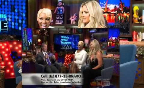 NeNe Leakes and Kim Biermann in Watch What Happens Live   Aftershow