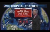 Tropical Storm Danny update: 5 p.m.