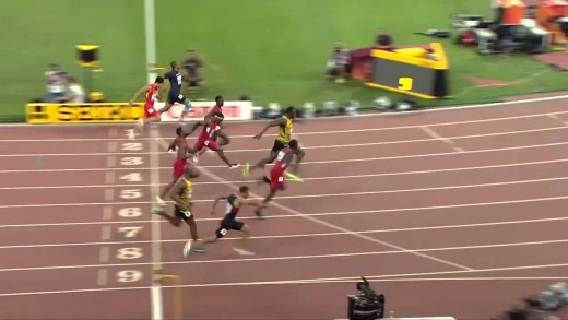 Usain Bolt 9.79 Defeats Justin Gatlin 100m Final IAAF World Champs 2015