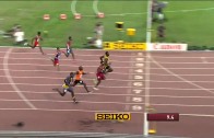 Usain Bolt 9.96 100m Heat 7 IAAF World Championships Beijing 2015