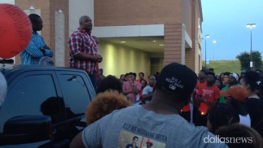 Vigil for Christian Taylor: Adrian Taylor Talks About His Brother’s Death