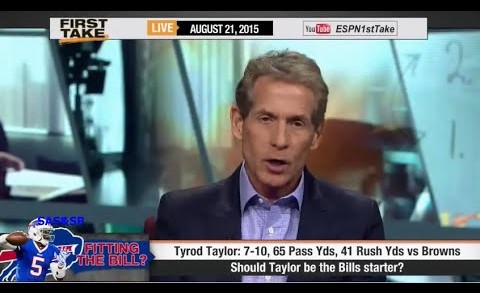ESPN First Take – Should Tyrod Taylor Be the Bills Starter ?