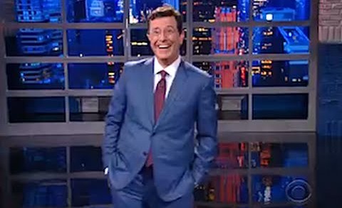 [Full] Stephen Colbert Opens First Late Show with Stewart Cameo, Donald Trump Jokes