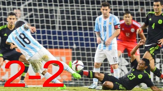 Mexico vs Argentina 2-2 RESUMEN GOLES COMPLETO Partido Amistoso 2015