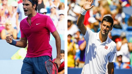 Novak Djokovic vs Roger Federer Highlights á´´á´° Cincinnati Open 2015