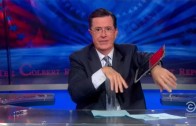 Stephen Colbert Mocks Apple Watch – Iphone 6 (9-9-2014)