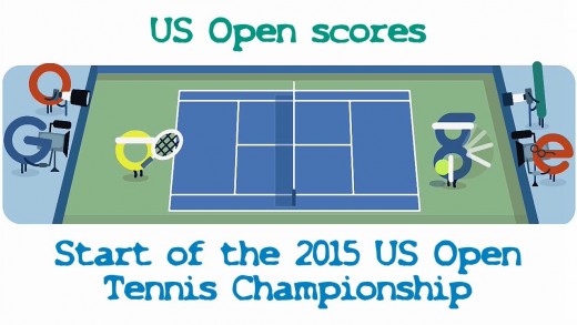US Open (tennis  results) ð¾ Start of the 2015 US Open Tennis Championship ð¾ Google Doodle