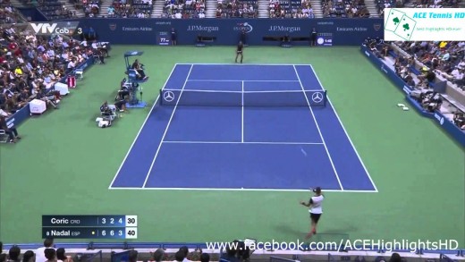 [US Tennis Open Results 2015] Rafael Nadal vs Borna Coric tennis highlights HD