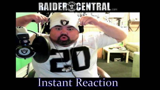 2015 Oakland Raiders Vs SD Chargers Instant Game Reaction & Drama 10 25 15