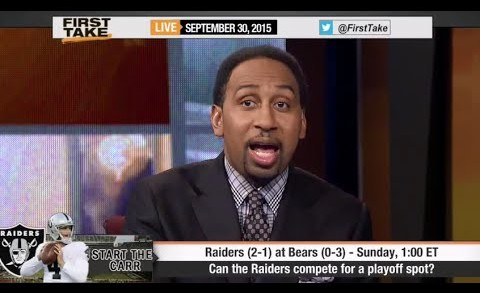 ESPN First Take – Can the Raiders make the Playoffs ?