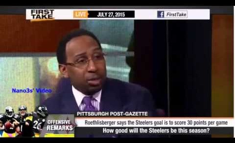 ESPN First Take TODAY Pittsburgh Steelers Aiming to score 30 Points Every Game