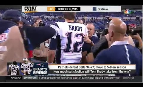 ESPN First Take – Tom Brady throws 3 TDs as Patriots beat Colts, 34-27
