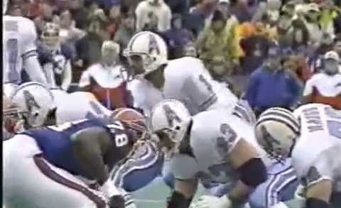 Houston Oilers VS Buffalo Bills January 3, 1993