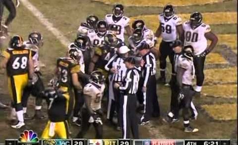 Jacksonville Jaguars vs Pittsburgh Steelers Playoffs in 2008