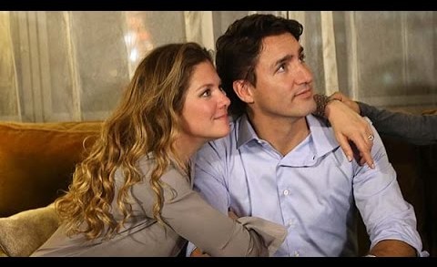 Justin Trudeau watches election results