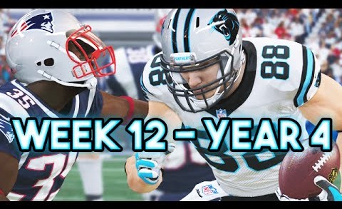 Madden 15 Panthers Connected Franchise – Week 12 @ Patriots – Season 4