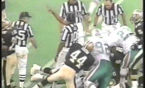 Miami Dolphins vs New Orleans Saints 1992 WK 13