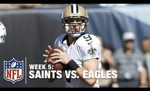 New Orleans Saints vs. Philadelphia Eagles  – Full Game – NFL 2015 || Week 5 Regular Season