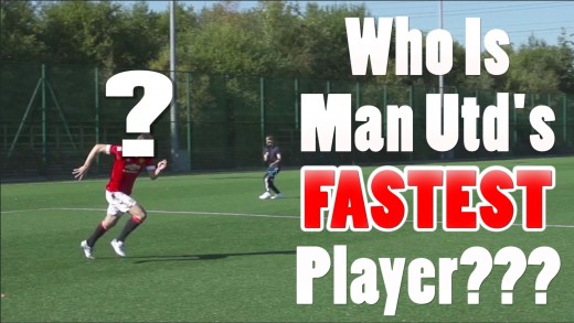 Who Is Manchester United’s Fastest Player???…