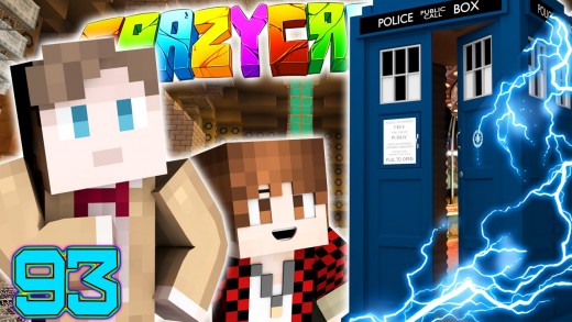 Minecraft Crazy Craft 3.0: HOW TO TIME TRAVEL, DOCTOR WHO TARDIS MOD! #93 (Moded Roleplay)