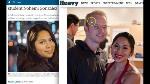 Noemi Gonzalez & Nohemi Gonzalez of LA Area ~ Same Hairline? Nov 15 2015