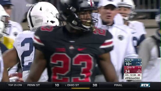 Penn State at Ohio State – Football Highlights