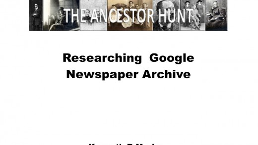 Researching Newspapers – The Free Google News Archive