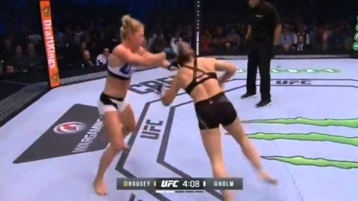 Ronda Rousey get Knockout / KO by Holly Holm