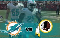Madden NFL 16 Miami Dolphins Franchise- Year 1 Game 1 at Washington Redskins
