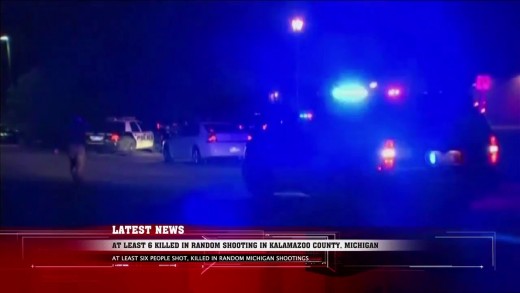 At least 6 killed in random shooting in Kalamazoo County, Michigan
