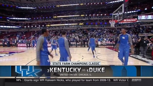 Kentucky vs Duke Full game NCAA basketball 2015 / 11.17.2015