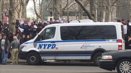 RAW: 10,000 protest in support of NYPD Officer Peter Liang
