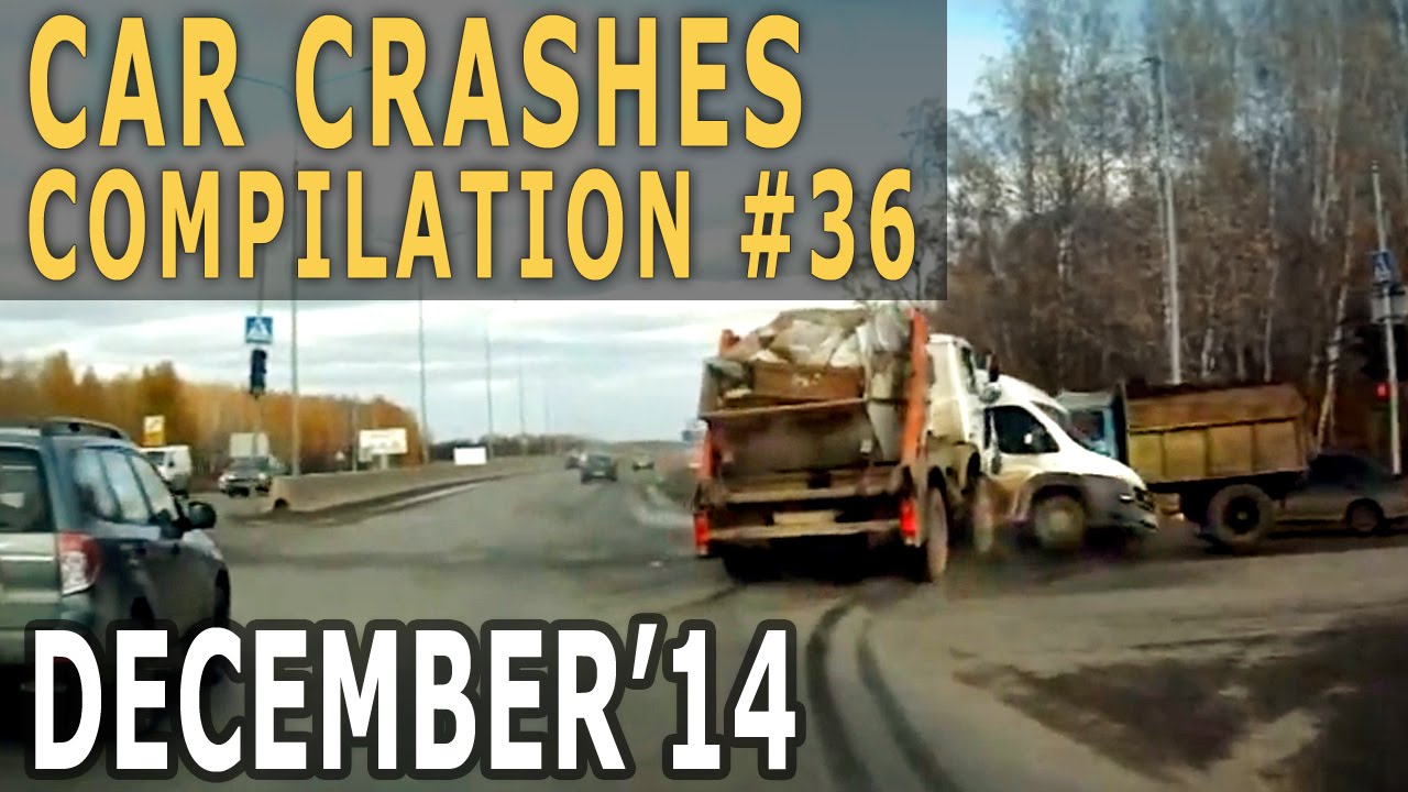Car Crash Compilation 2014 December #36