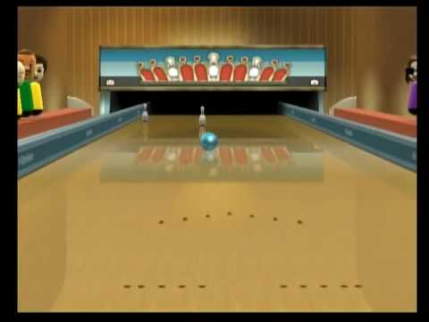 Wii Sports Resort- Bowling Fail