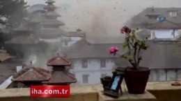Nepal depremini Türk turist görüntüledi