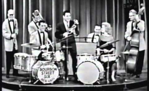 Betsy plays drums (IGaS 4/19/61)