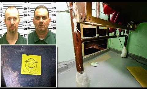 Escape from U.S Max Security Prison: Two murderers cut pipes & Leave friendly NOTE behind for guards