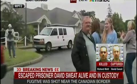 Escaped Killer David Sweat Shot and Captured near Canadian Border