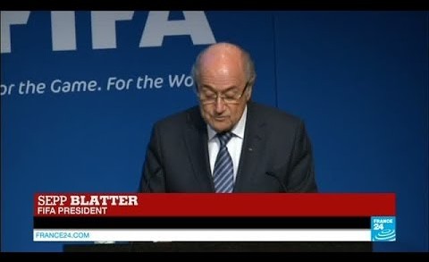 Fifa president Sepp Blatter resigns from office