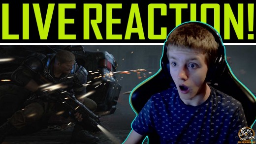 Gears of War 4 Official Gameplay Live Reaction w/ Shadowz! (E3 2015 Trailer Preview)