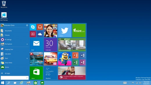 Here’s What Windows 10 Looks and Feels Like