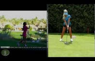 Holly Sonders and Natalie Gulbis: Golf Swing Analysis