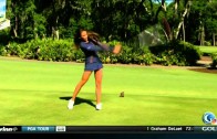 Holly Sonders Golf Swing – Face On