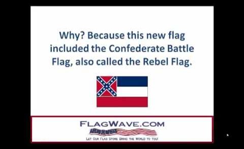 Mississippi Rebel Flag @ FlagWave.com
