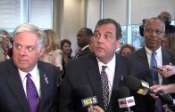 New Jersey Governor Chris Christie Campaigns for Larry Hogan at Event in Bethesda