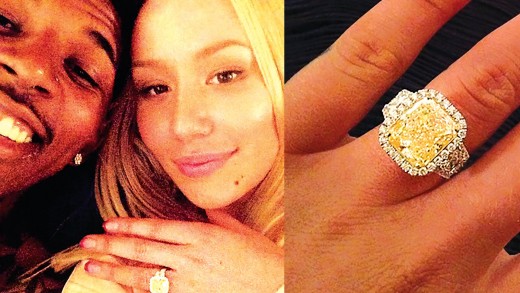 Nick Young & Iggy Azalea Engaged, Check Out Her $500K Ring & the Proposal