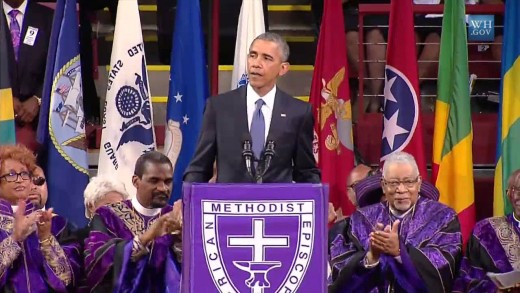 Obama’s Eulogy For Charleston Shooting Victims – Full Speech