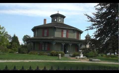 Octagon House from Friendship, NY at Genesee Country Village